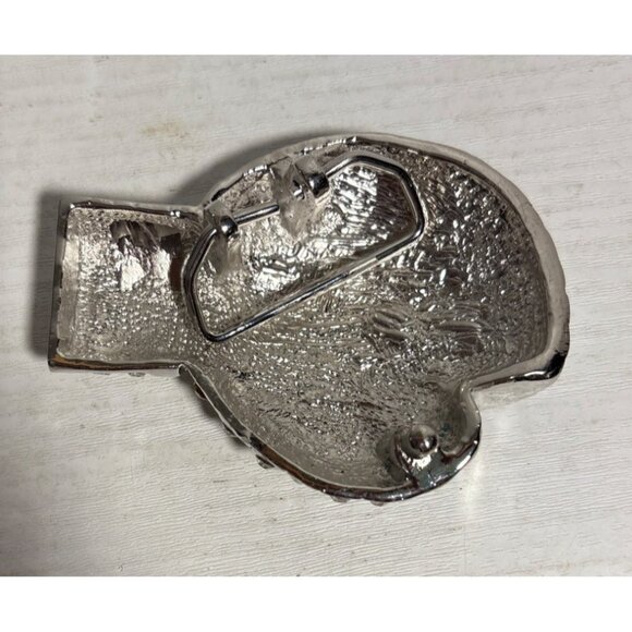 Boxing Glove Silver Belt Buckle Rhinestone Bling Ringside Men & Women 3.5 x 2.5" - Picture 6 of 9